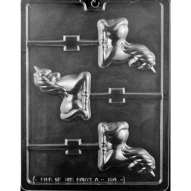 Unicorn Chocolate Lollipop Molder mold (imported)