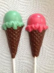 Ice Cream Lollipop Chocolate Molder