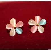 Opal Petals Earrings