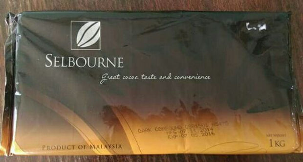 Dark Semi Sweet Selbourne Imported Chocolate Block/Compound