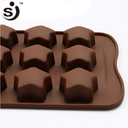 Onhand Stars 15 Cavities Silicone Chocolate Moulds Molder