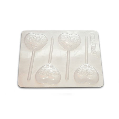 Love Chocolate Lollipop Molder