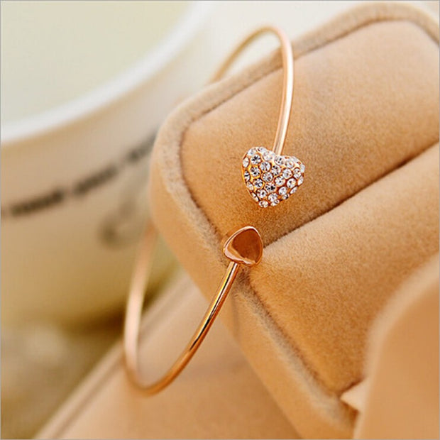 Double Heart Bracelet