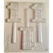 #1 Mom and #1 Dad Chocolate Lollipop Lolly Mould Mold Molder