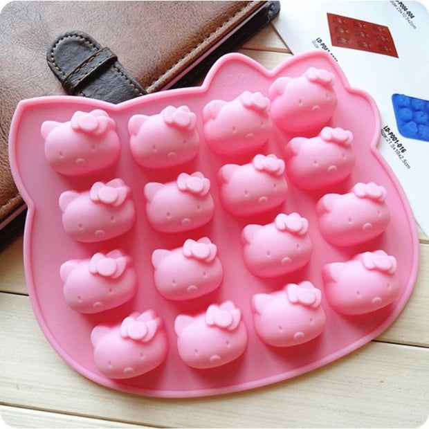 Hello Kitty Silicone Bites Molder Onhand