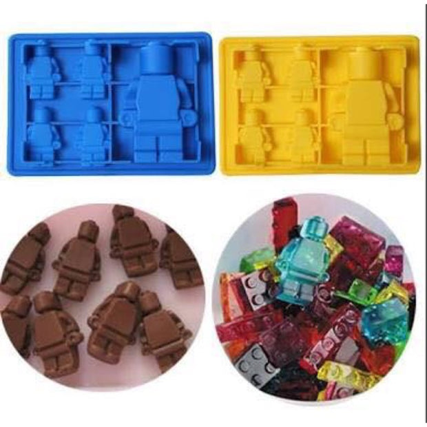 Lego Man Silicon Silicone Mold Molder