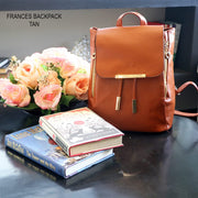 [FREE SHIPPING] Frances Backpack (Tan)