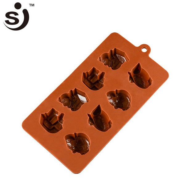 Onhand Small Car Shape Custom Silicon Chocolate Molds Mould