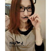 Mustache Necklace