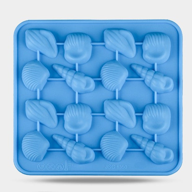 Onhand 16 cavities different seashells silicone ice mold