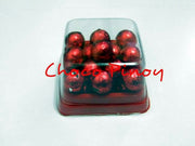 Red & Gold Small Canister 10pcs/Pack