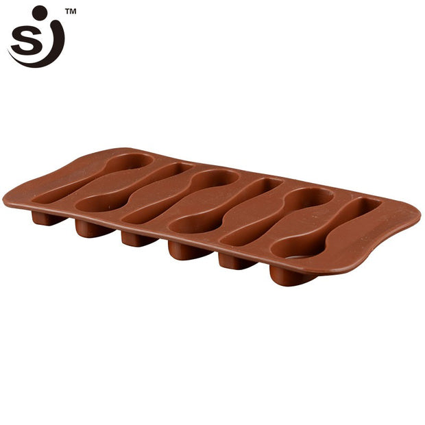Onhand Chocolate Mold 6pcs Spoon Shape silicone spoon mould