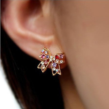 Bow Stud Earrings