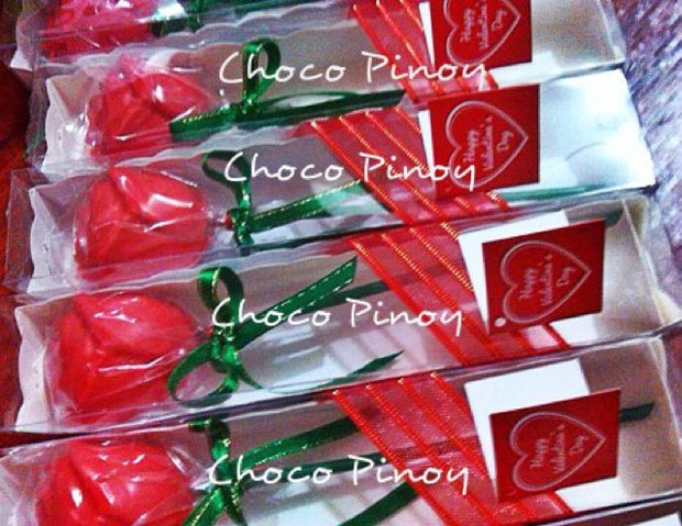 Rose 3d Flower Chocolate Lollipop Molder