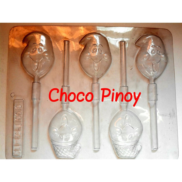 Onhand Ghost Face Halloween Chocolate Lollipop Molder