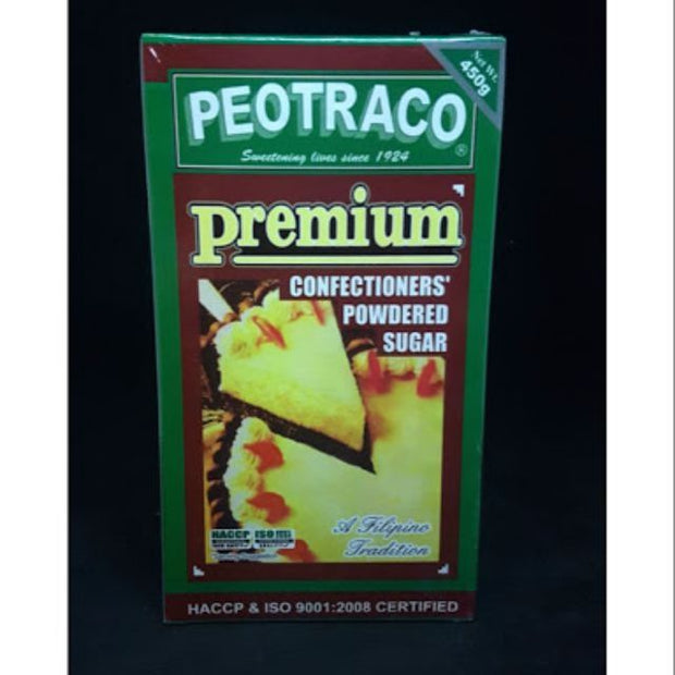 450 grams Peotraco Premium Confectioners Powder Sugar