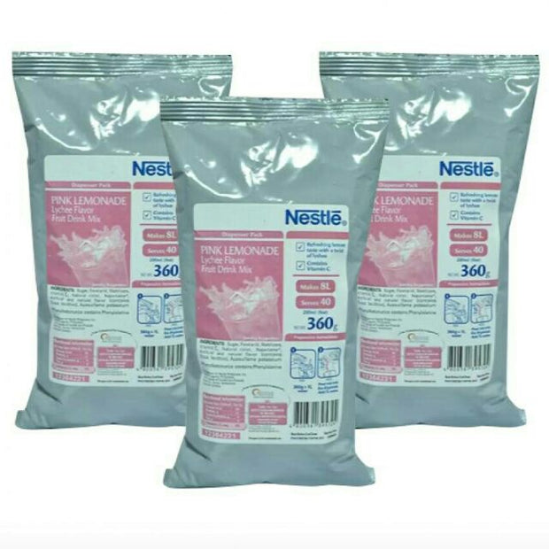 360g Nestle Pink Lemonade Lychee
