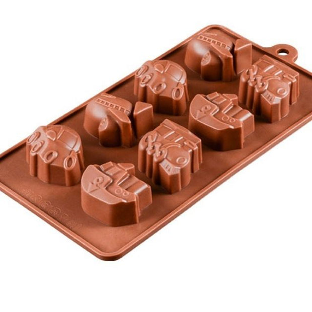 Onhand Small Car Shape Custom Silicon Chocolate Molds Mould