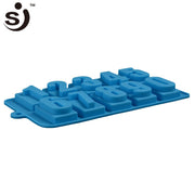 Onhand 10 Cavity Numbers Mold Silicone choco Chocolate Mould