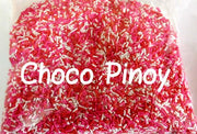 Onhand Red White Pink Valentine Sprinkles Vermicelli