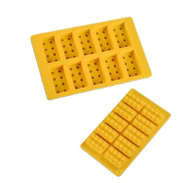 Lego Silicone Chocolate Ice Molder Baking Mold