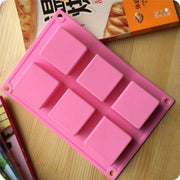Soap Rectangular Brick Mold/Ice Cube/Silicone Bakeware Tools
