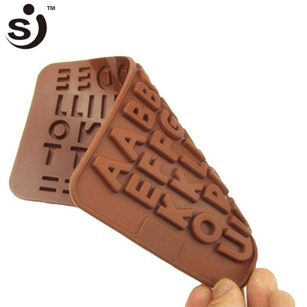 Onhand Alphabet and Number Set Silicone Mould Chocolate 2pcs