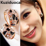 Leopard Dazzling Earrings