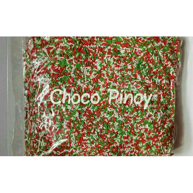 Onhand Christmas Candy Sprinkles Vermicelli Colored