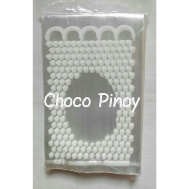 2.5"x4" Plastic Packaging (with design)