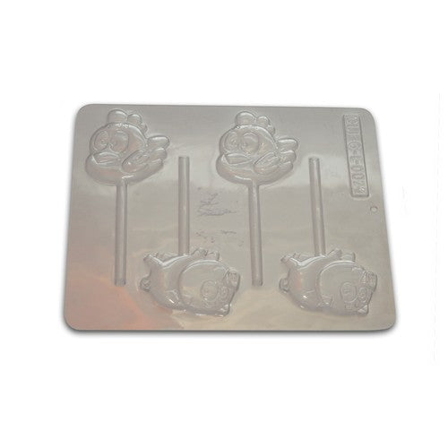 Bird and Pig Chocolate Molder