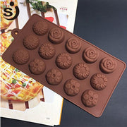 Onhand Food Grade Non-stick Flower Chocolate Silicone Mold