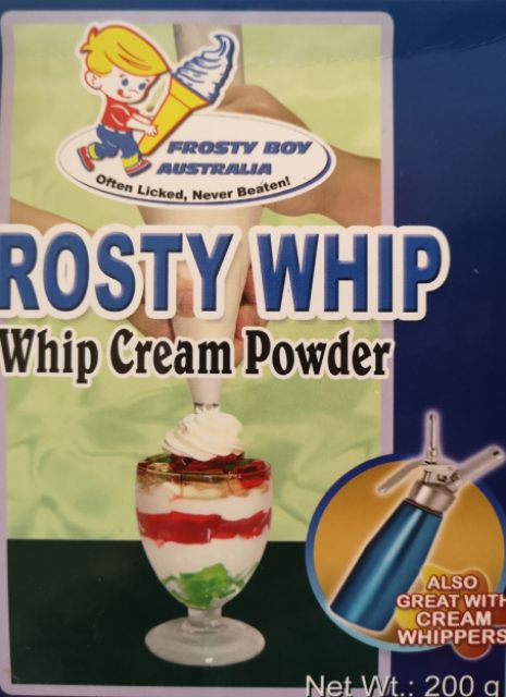Frosty Whip Cream Powder  200grams Onhand