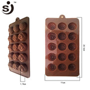 Onhand Food Grade Non-stick Flower Chocolate Silicone Mold