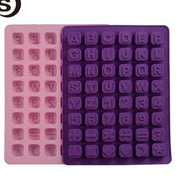 Onhand alphabet letters Molds silicone chocolate Molders