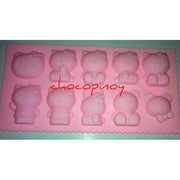 Hello Kitty Silicon Silicone Mold Molder Chocolate Soap