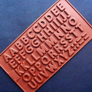 Small Alphabet / Letters Silicone Chocolate Molder