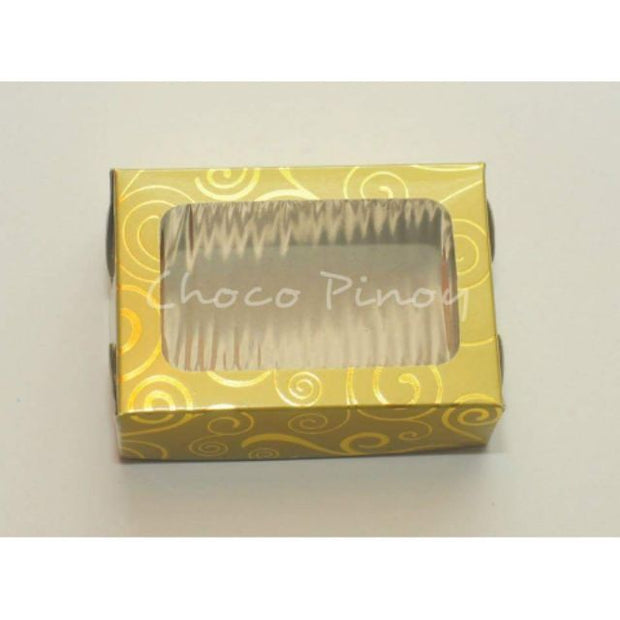 20pcs Gold Swirl Box Mini Tray Box Boxes 5.5x3.5x1inches