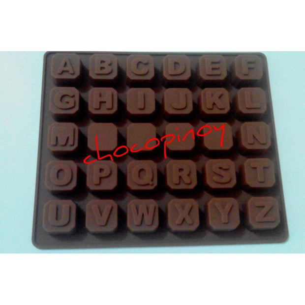 Alphabet / Letters Silicone Molder Mold