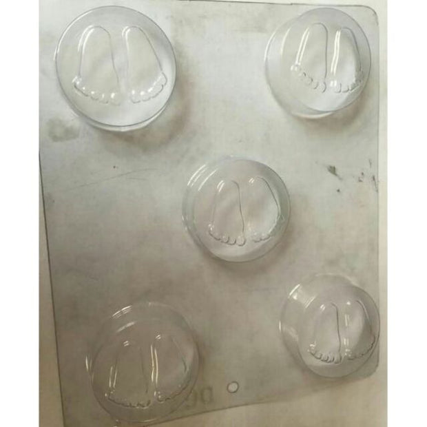 Cookie Mold With Baby Feet