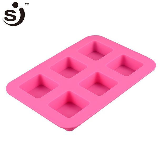 Onhand Rectangular Square Mold Silicone Soap Chocolate Molds