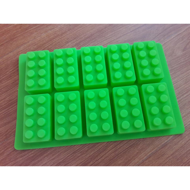 Lego Silicone Chocolate Ice Molder Baking Mold