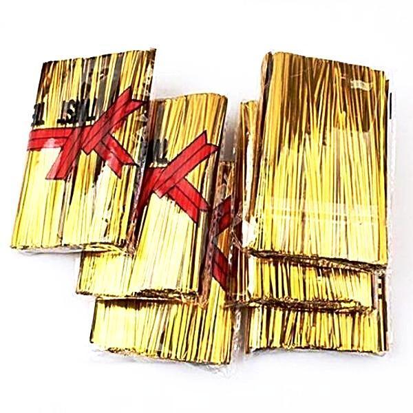 Gold Twist Ties